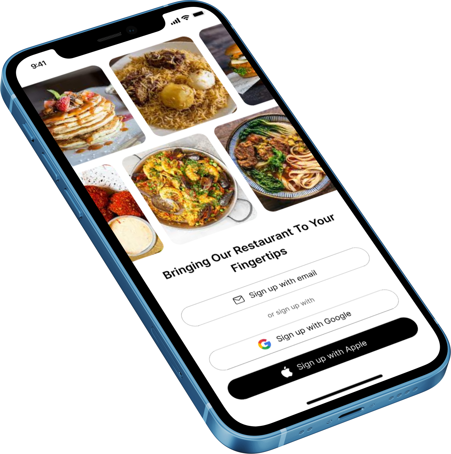 Syntax restaurant food delivery app