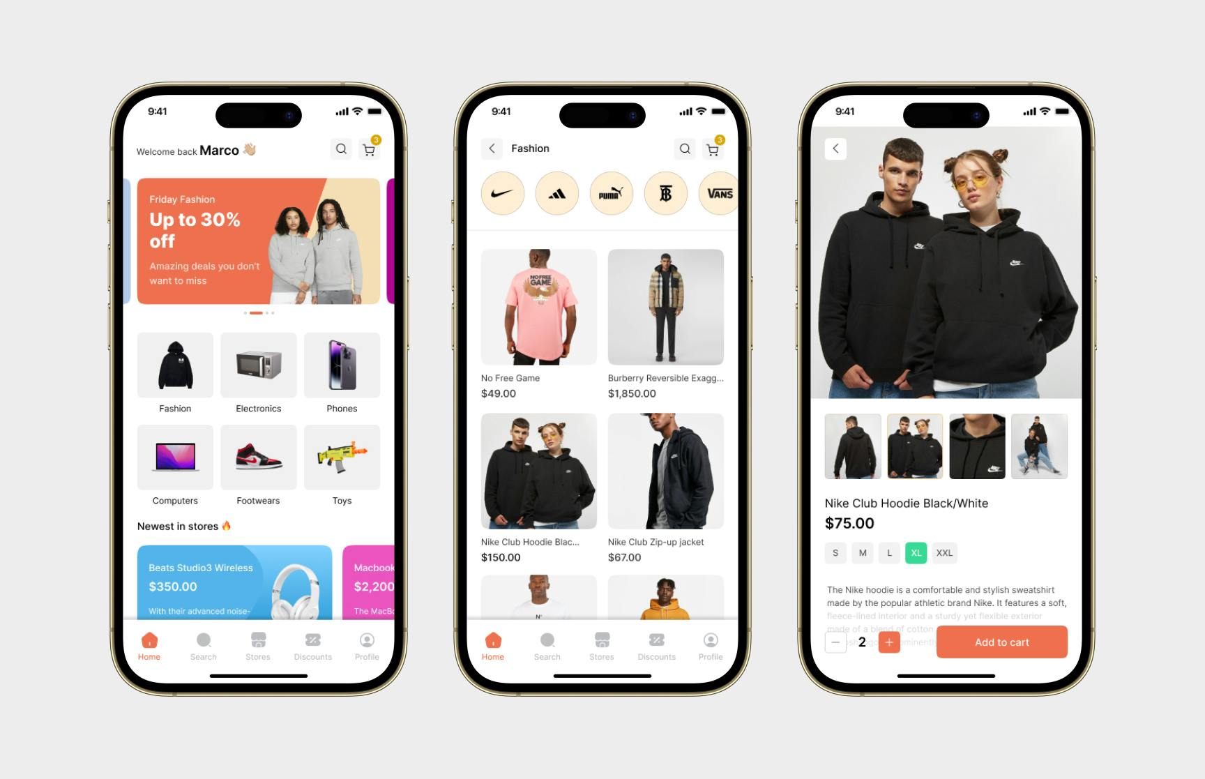 E-Commerce Shopping Mobile App